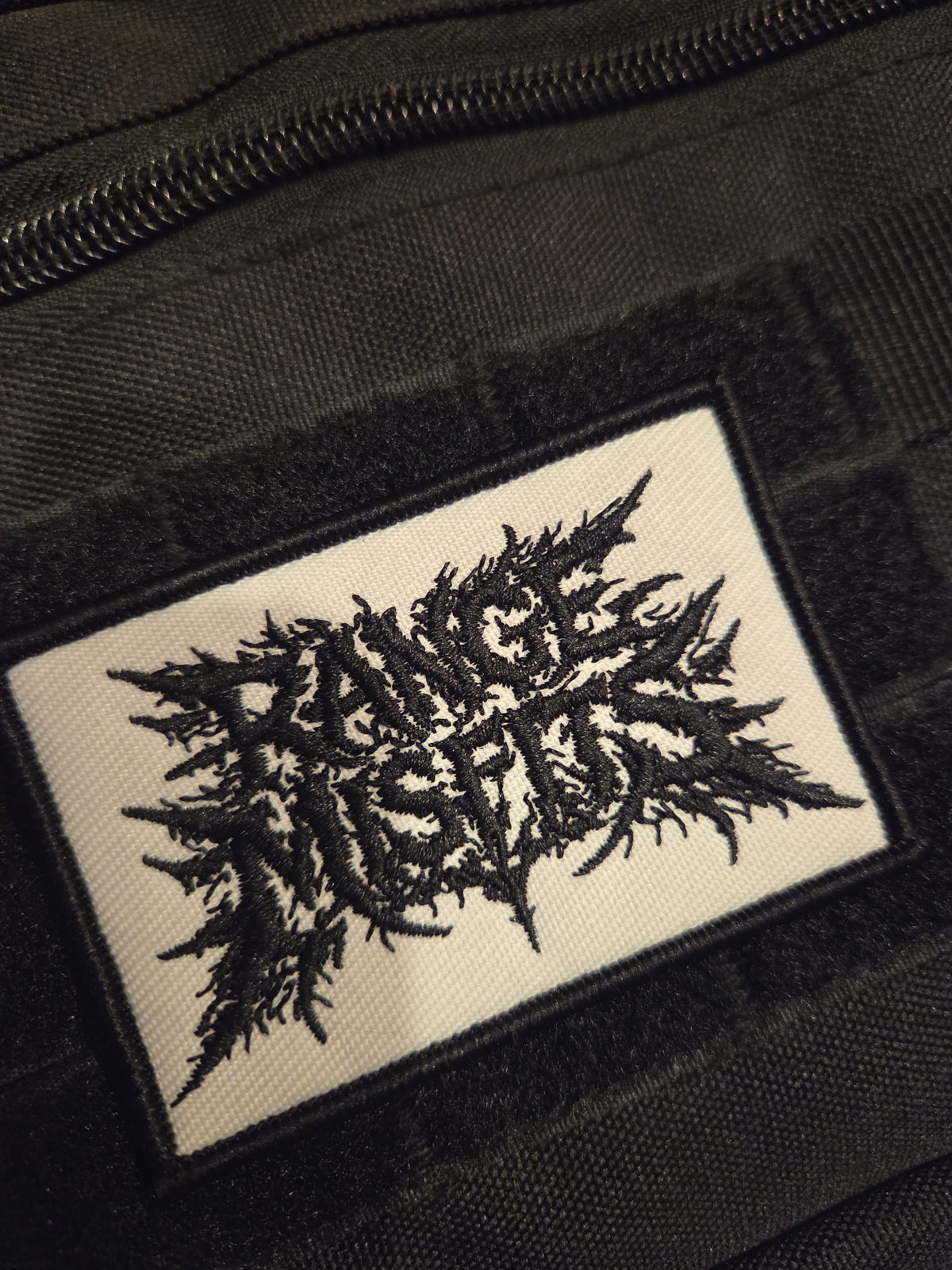 CORE Patch - Embroidered - White *BLEM*