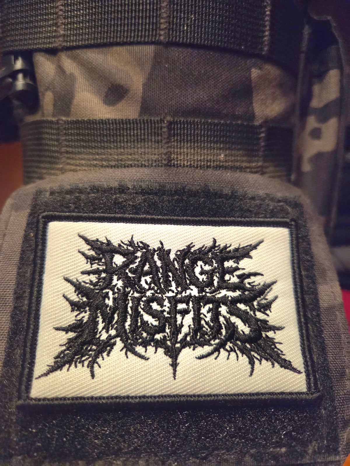 CORE Patch - Embroidered - White *BLEM*
