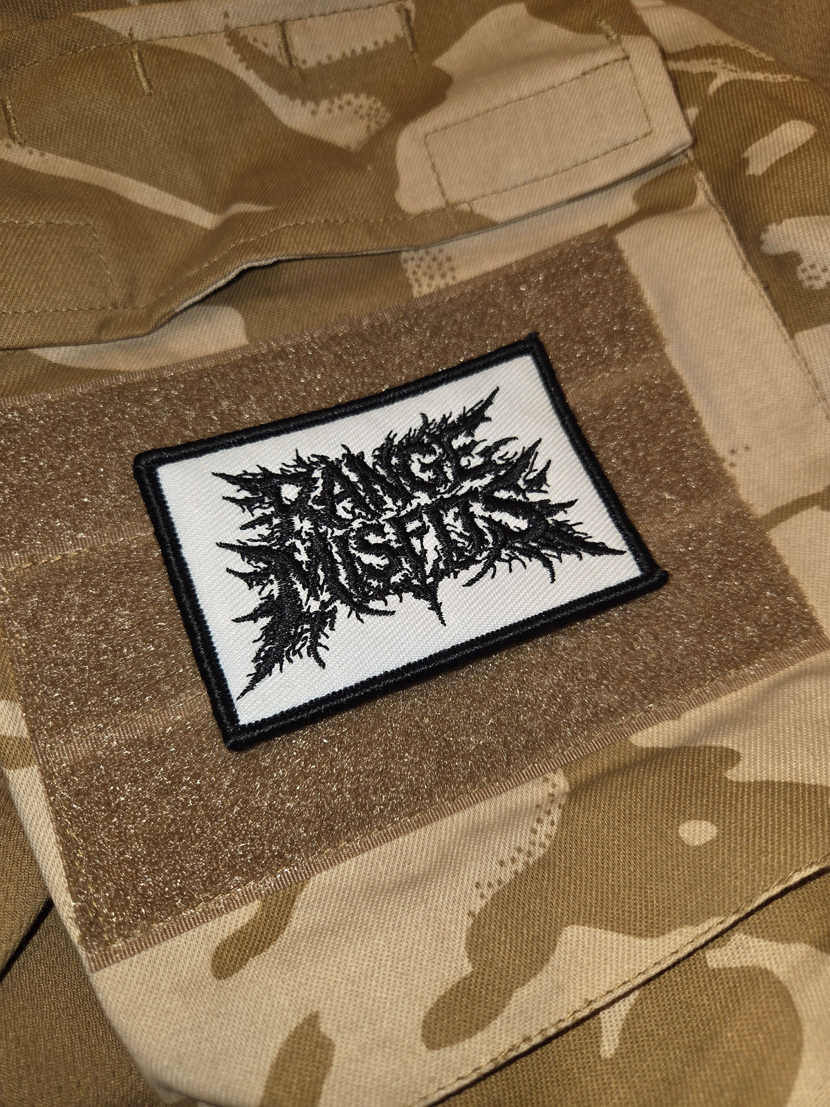 CORE Patch - Embroidered - White *BLEM*